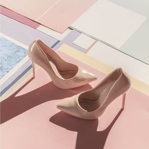 Streetwear Society nude pumps